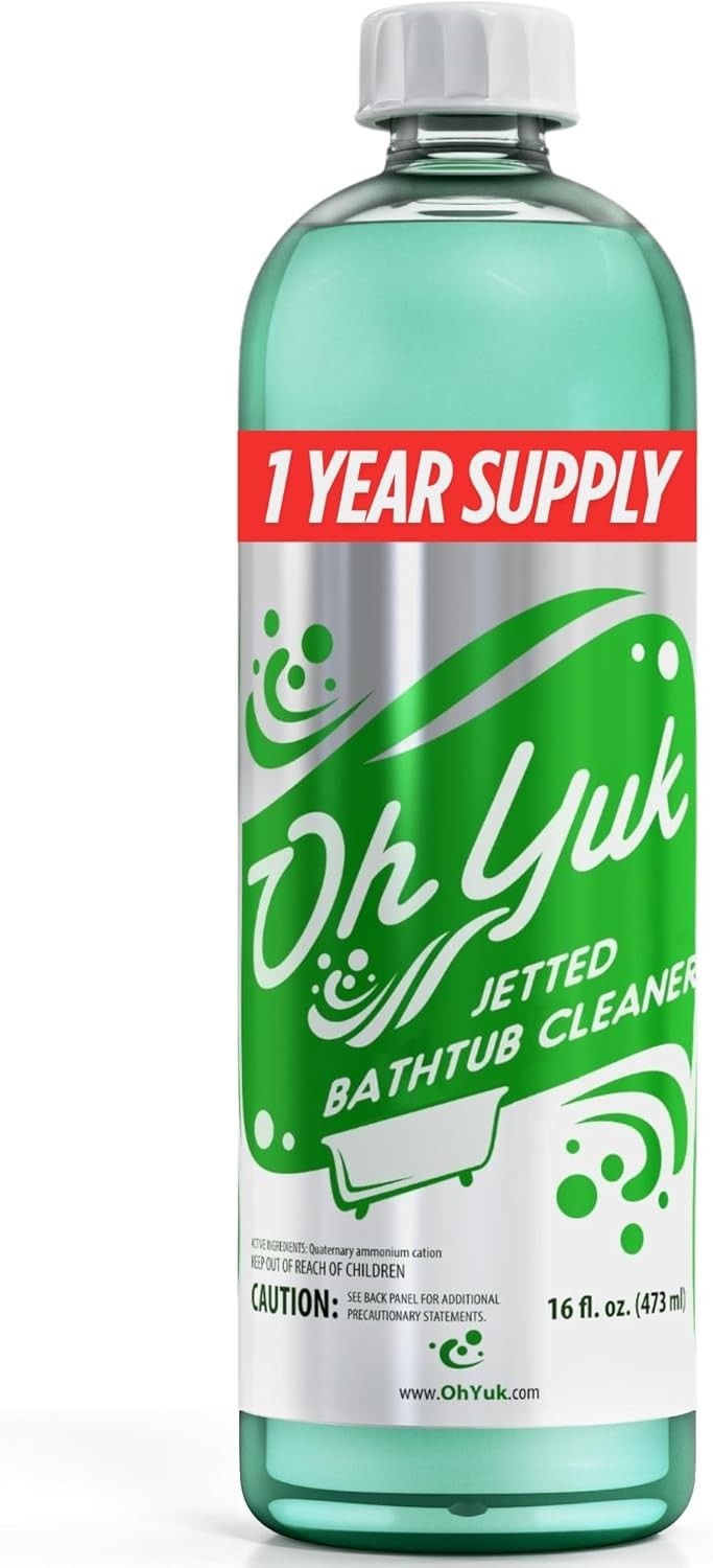 Jetted Tub Cleaner for Jacuzzis, Bathtubs, Whirlpools, The Most Effective Jet…