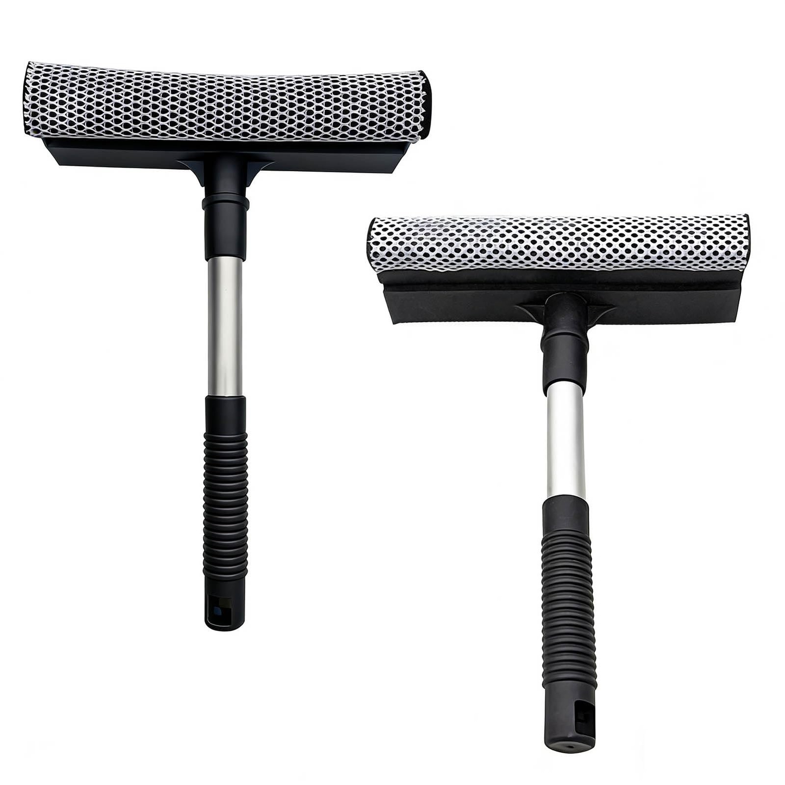 2 Pack Squeegee for Car Window Cleaning and Windshield Washing,2 in 1 Car Win