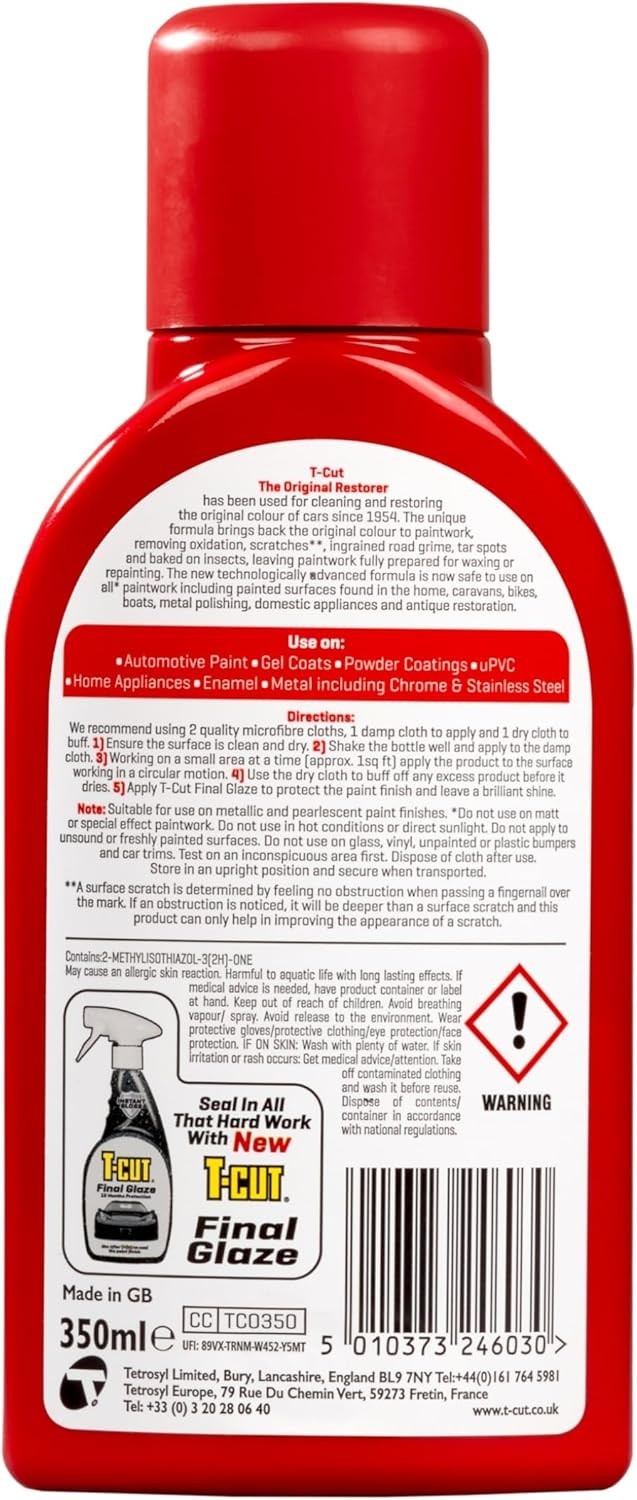 Car Paint Restoration Made Easy – 10.5 Fl Oz Restorer & Scratch Remover