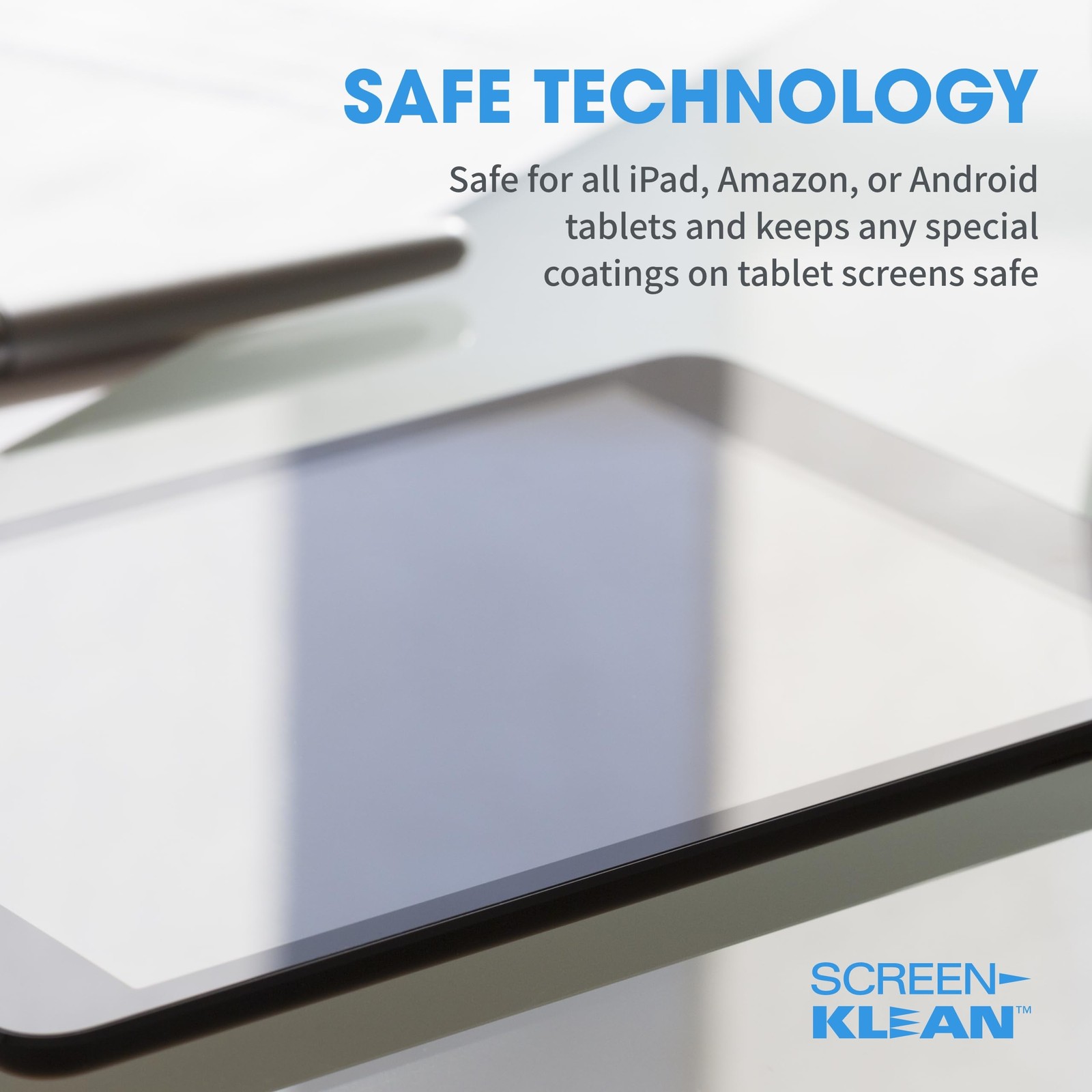 Carbonklean Screenklean Tablet Screen Cleaner – for Ipad, Android Tablet, & Amaz