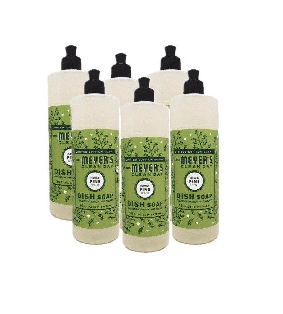 Mrs. Meyer’s Clean Day 16 Oz. Iowa Pine Scent Liquid Dish Soap 663394 Mrs.