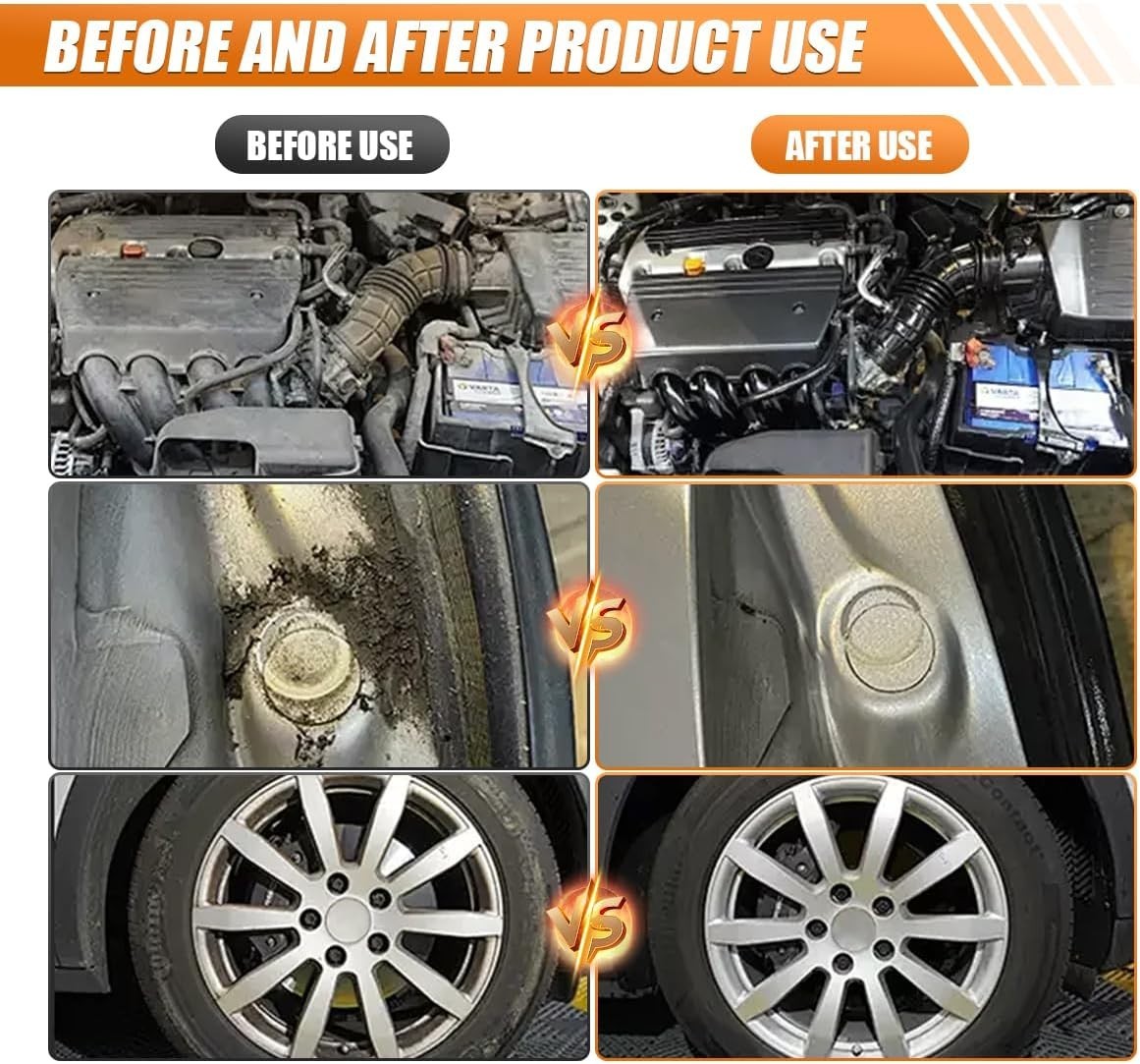 3 Pack Auto Detailing Drill Brush Set, Wheel Cleaner Brush, Car Cleaner Wash Bru