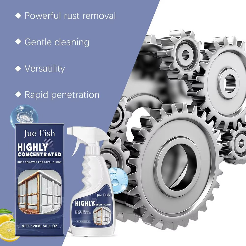 Industrial ﻿Highly Concentrated Rust Remover 120ml For Steel & Iron