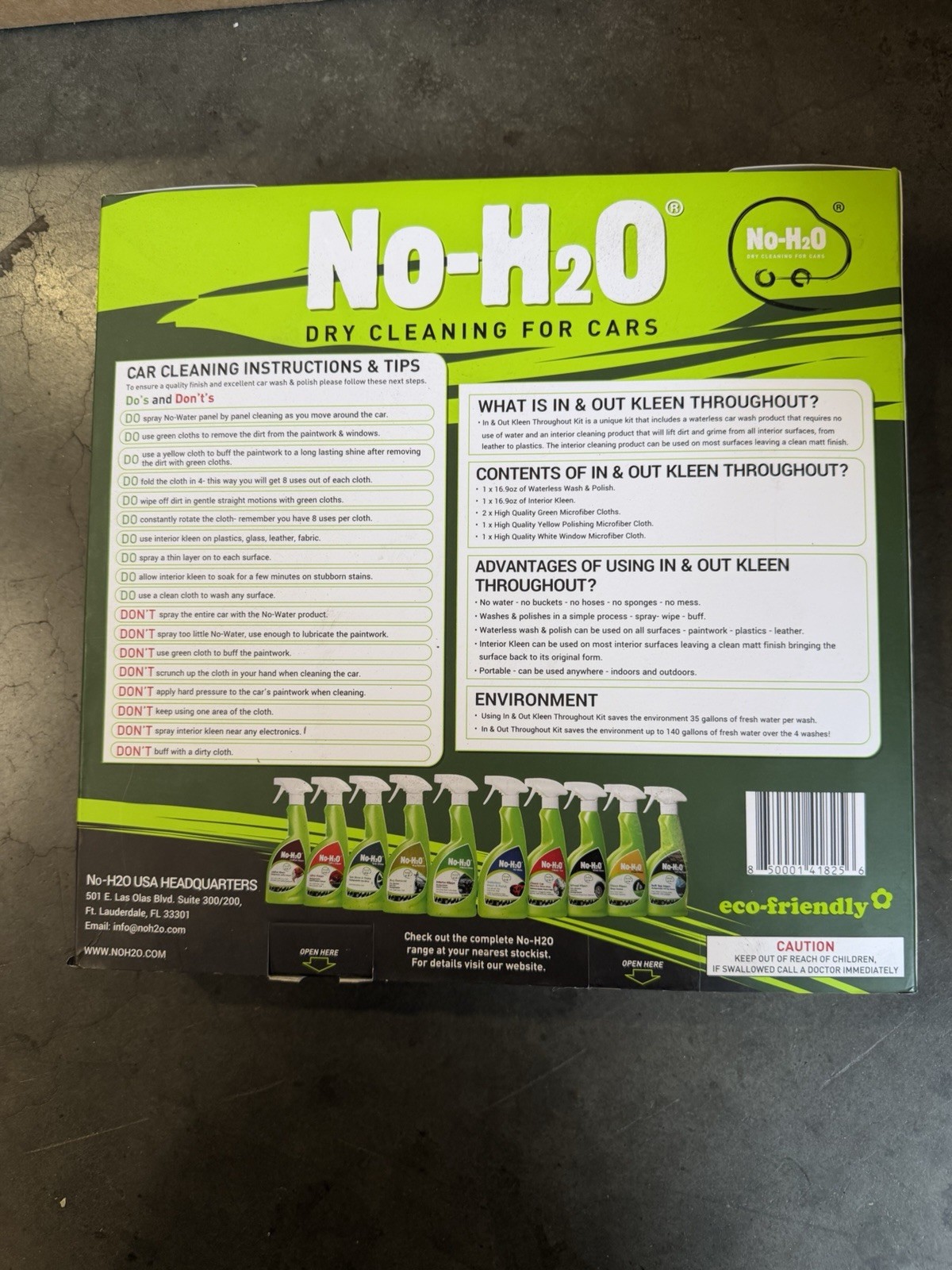 No H2O Car Kit