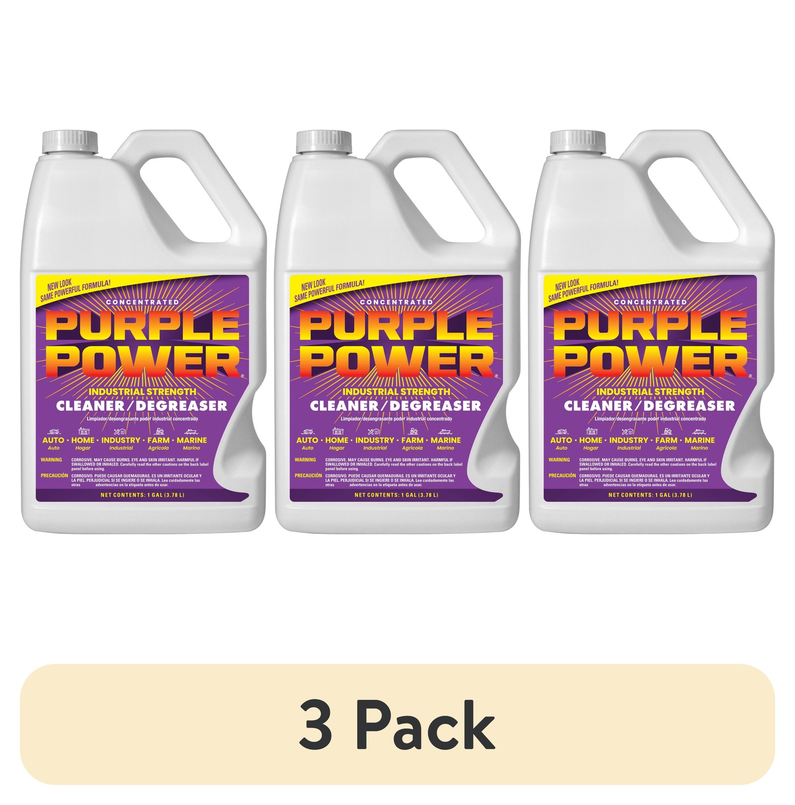 Degreaser Powerful Cleaner Multi-Use Solution Non-Flammable 1 Gallon