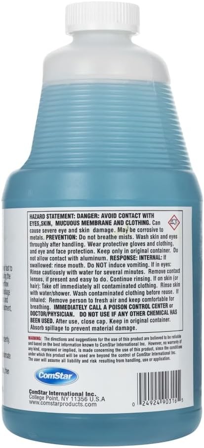 ComStar Condensate Pan Drain Opener 1/2 Gal AC Drain Cleaner & Odor Eliminator