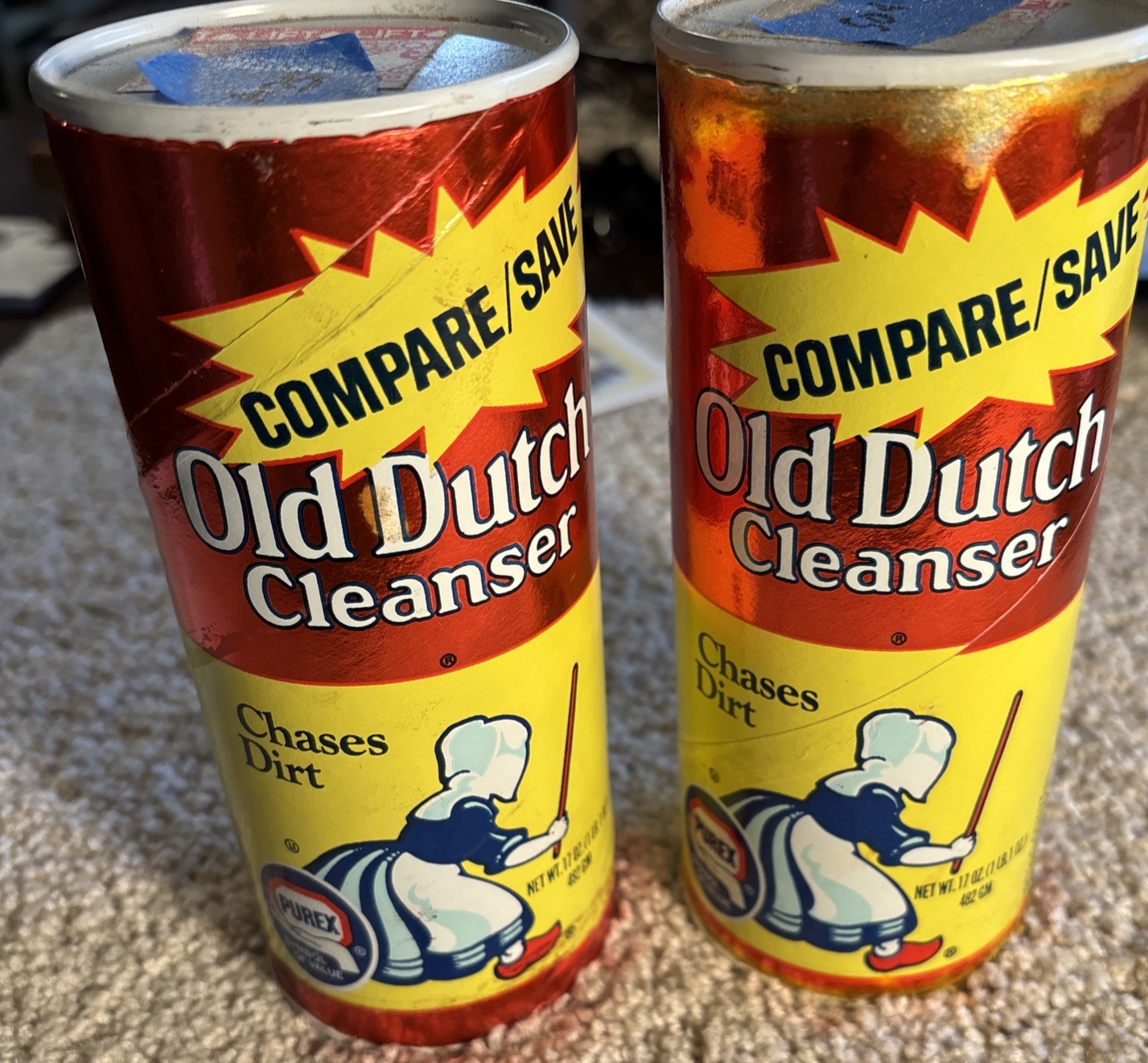 Old Dutch Cleaning Cleansers 2 unopened cans