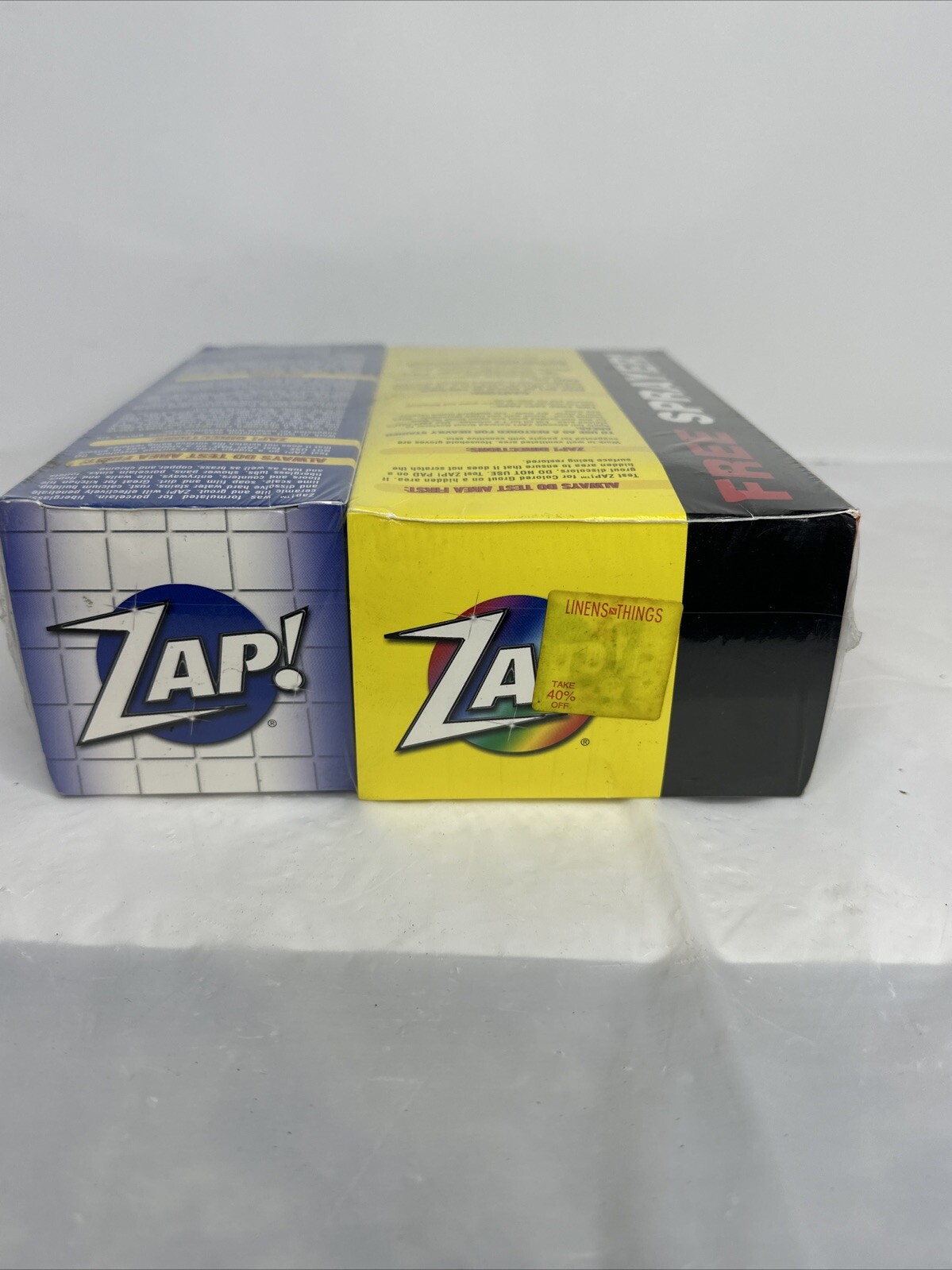 ZAP Twin Pack Professional Cleaner Restorer 16 oz Tile Grout Porcelain Colored