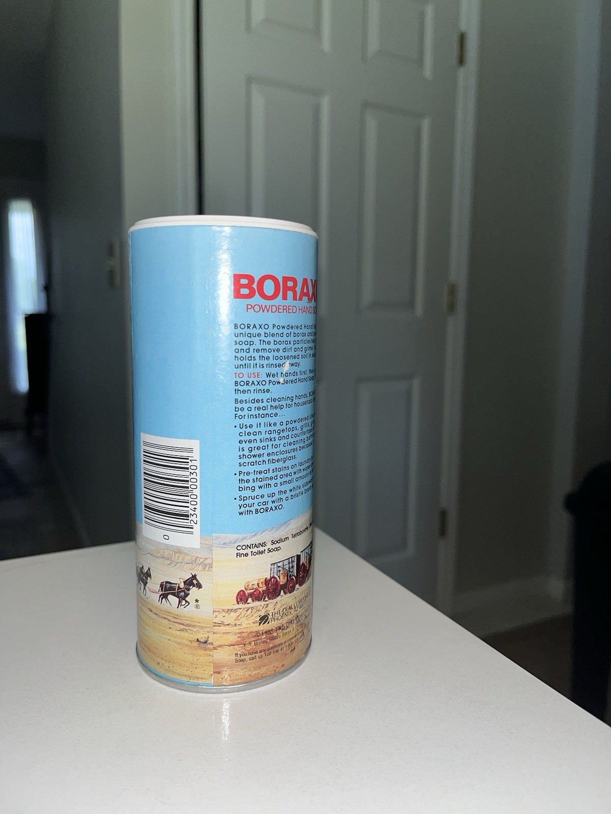 Boraxo Powdered Hand Soap. 12 oz / 95% Full ** VINTAGE