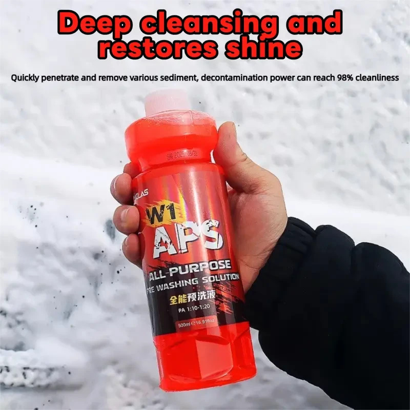 W1 APS All Purpose Pre-Wash Powerful Stain Remover No Scrub Degreasing Car Wash