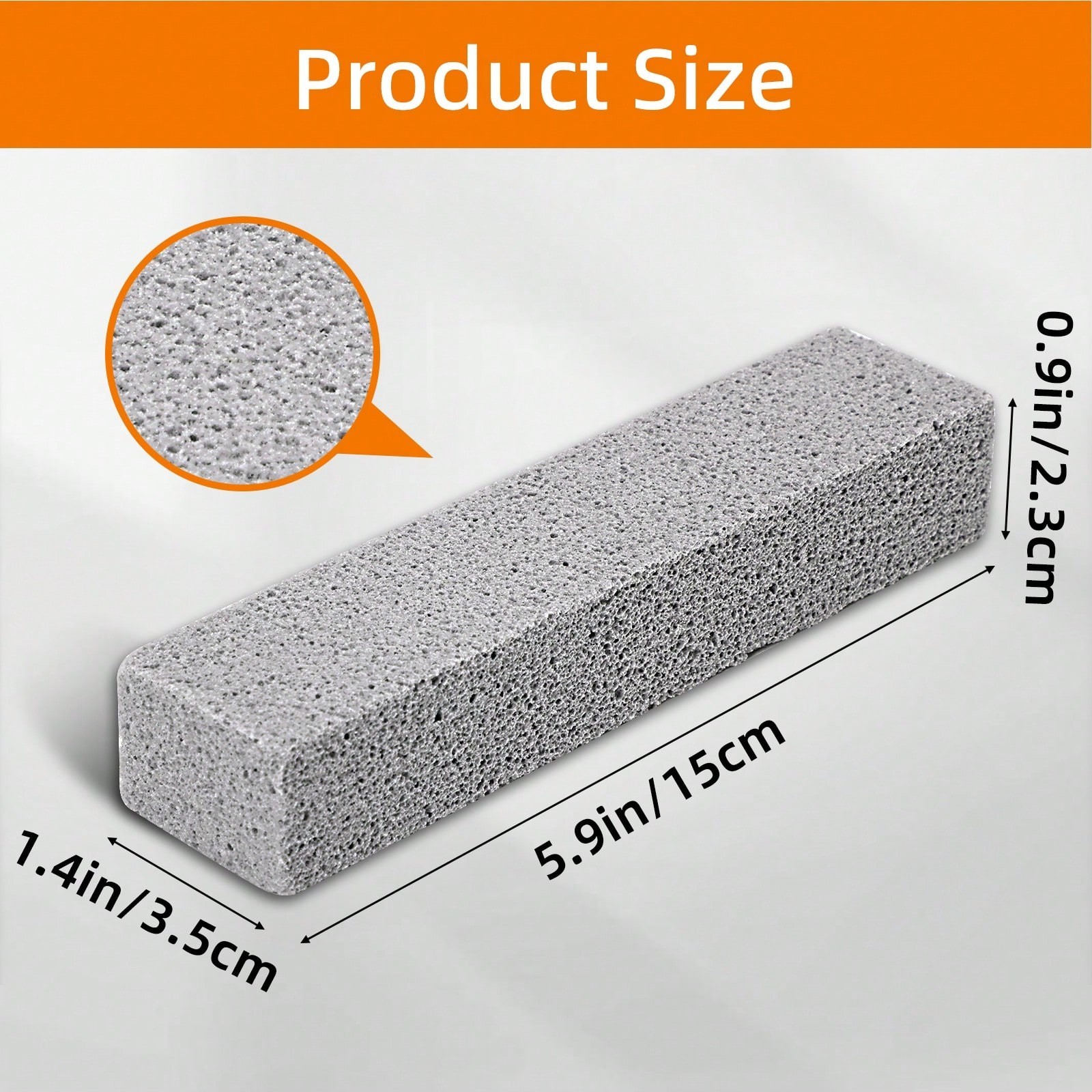 50Pcs Pumice Stone for Toilet Bowl Cleaning Scouring Stick Remove Toilet Bowl