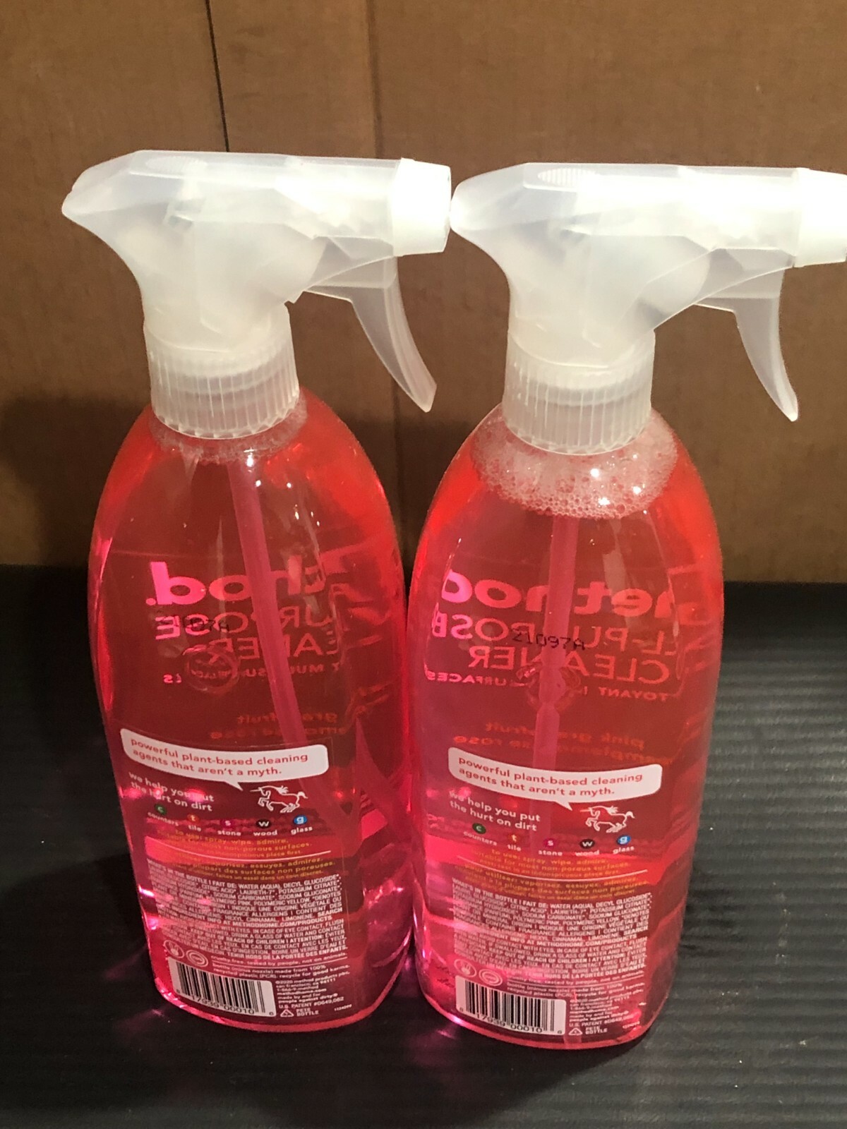 (2 PK) Method All-Purpose Cleaner Pink Grapefruit 28 OZ Bottle 00010 FREE SHIP