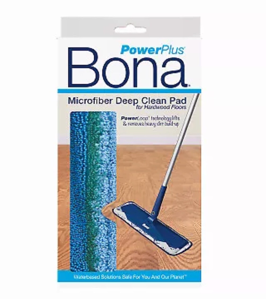 Microfib Deep Clean Pad,No AX0003495, Bona Kemi Usa Inc