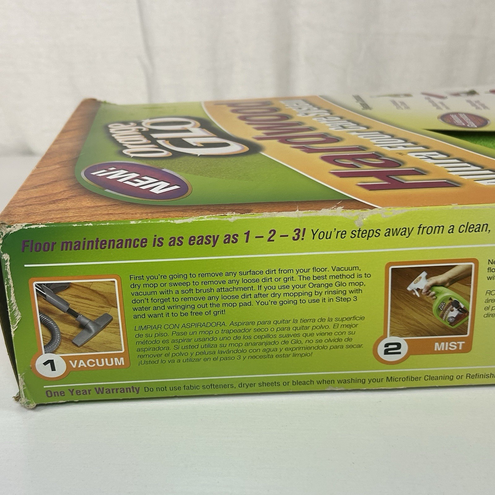 Orange Glo Hardwood Allura Floor Care System 2004 New