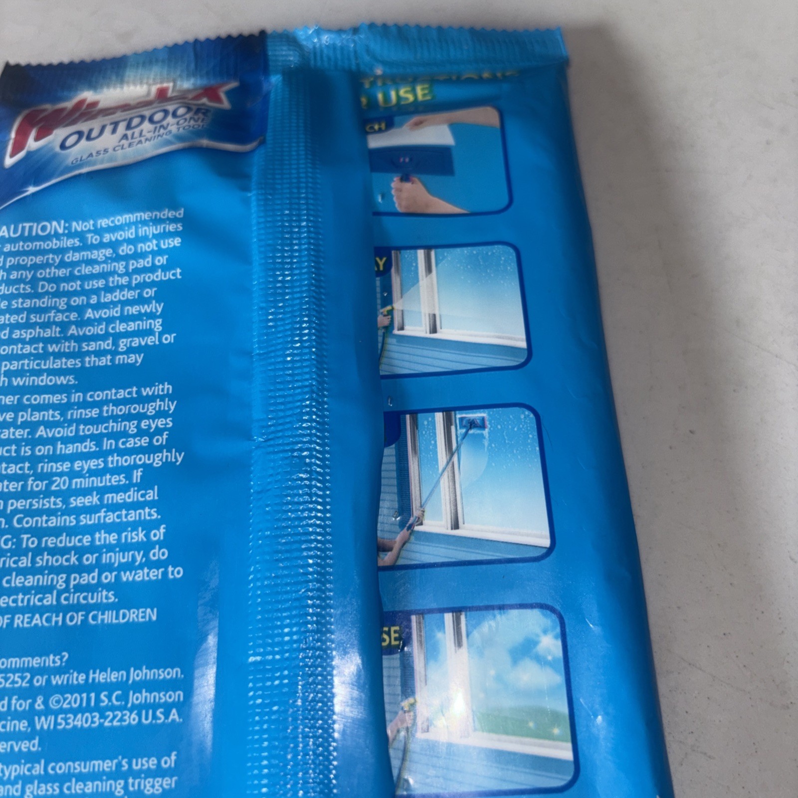 Windex Outdoor Refill Cleaning Pad Windows 1 Pk 2 Pads Discontinued NOS New