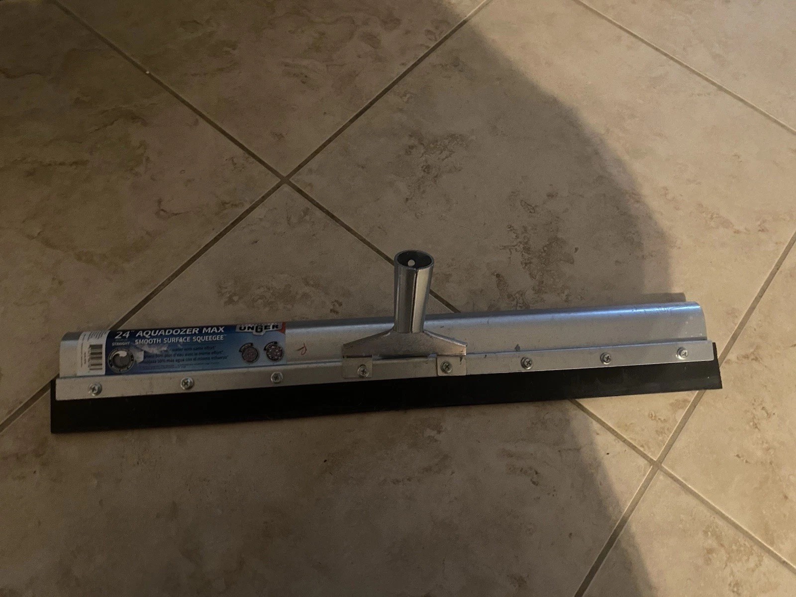 24 In. Straight Aquadozer Floor Squeegee