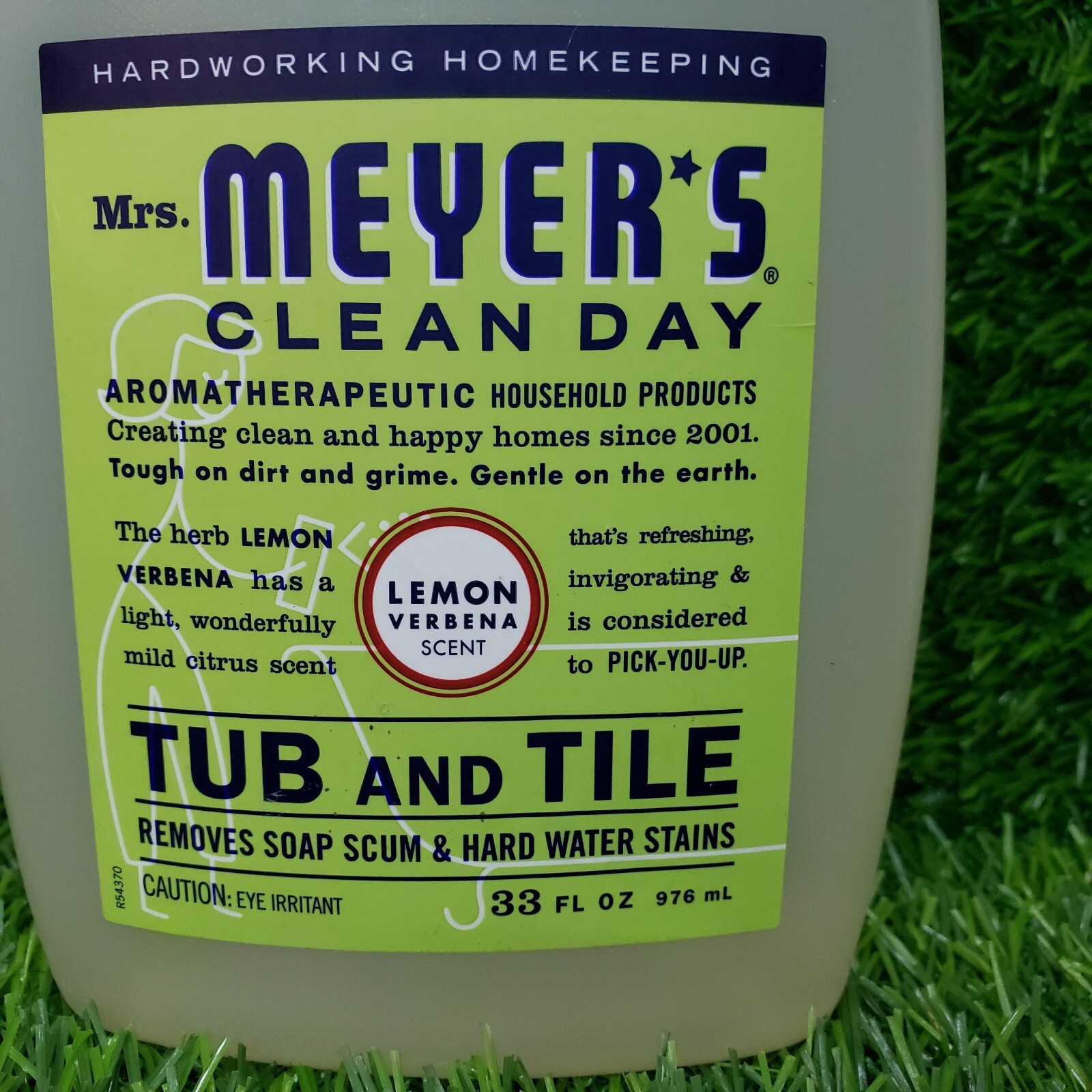 Mrs. Meyer’s Clean Day TUB and TILE Cleaner – LEMON VERBENA – 976ml/33 fl oz