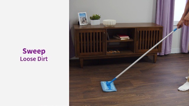 “Wood Floor Restorer – Fills Scratches, Shines & Protects – Matte Satin Finish,