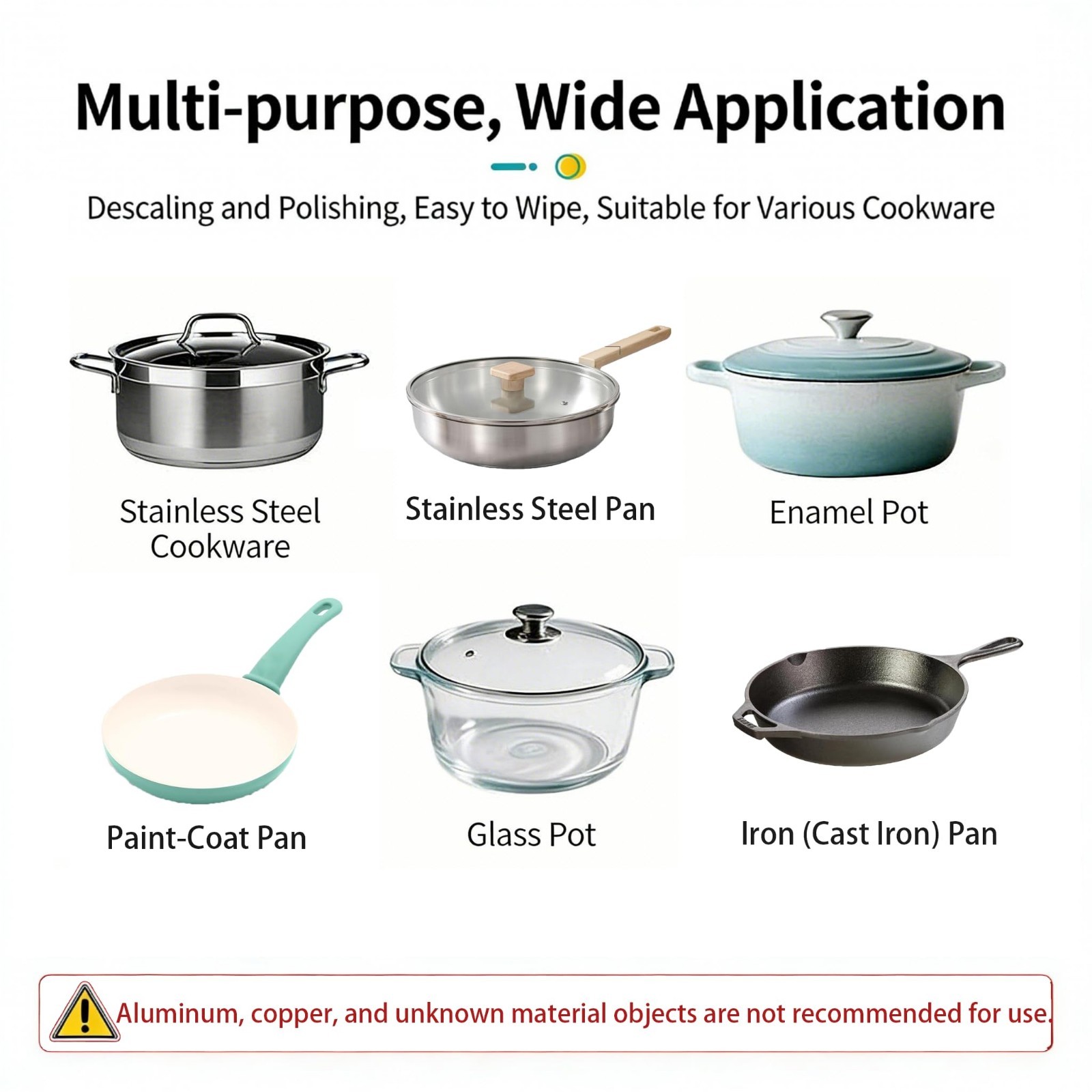 Multi-Purpose Kitchen Stain Cleaner – Strong Descaling & Oil Remover Paste (260g