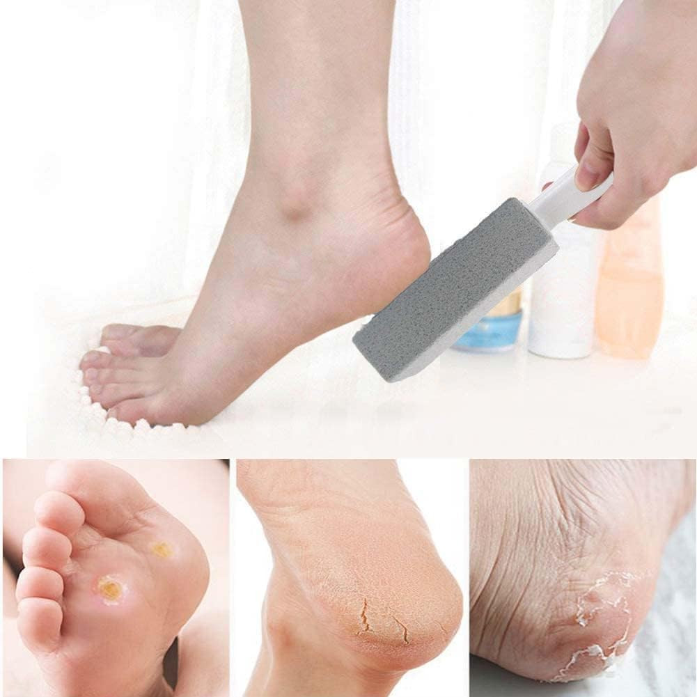Pumice Stone for Toilet Cleaning with Handle Toilet Stone, Removing Hard Wate…