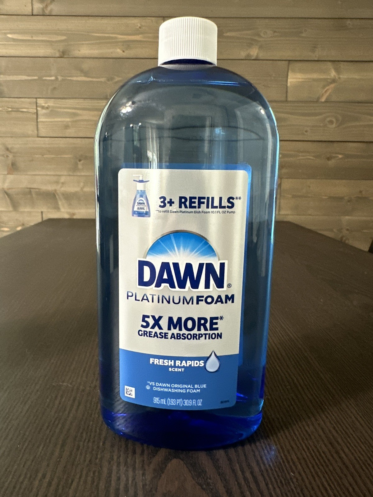 Dawn Platinum Foam Fresh Refill Rapids Scent 30.9 FL OZ- 2 Pack