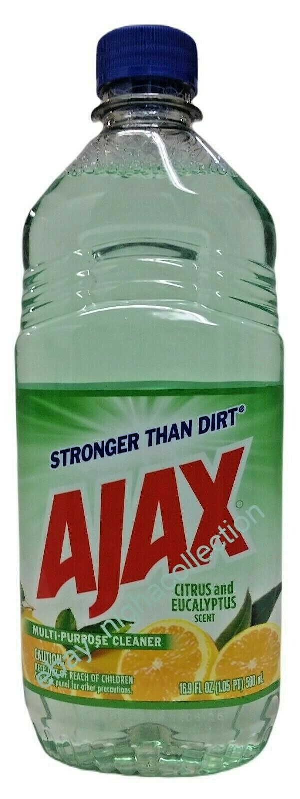 ( LOT 3 Bottles ) AjaxCITRUS & ECULYPTUS All Purpose Cleaner 16.9 ozEachBottle