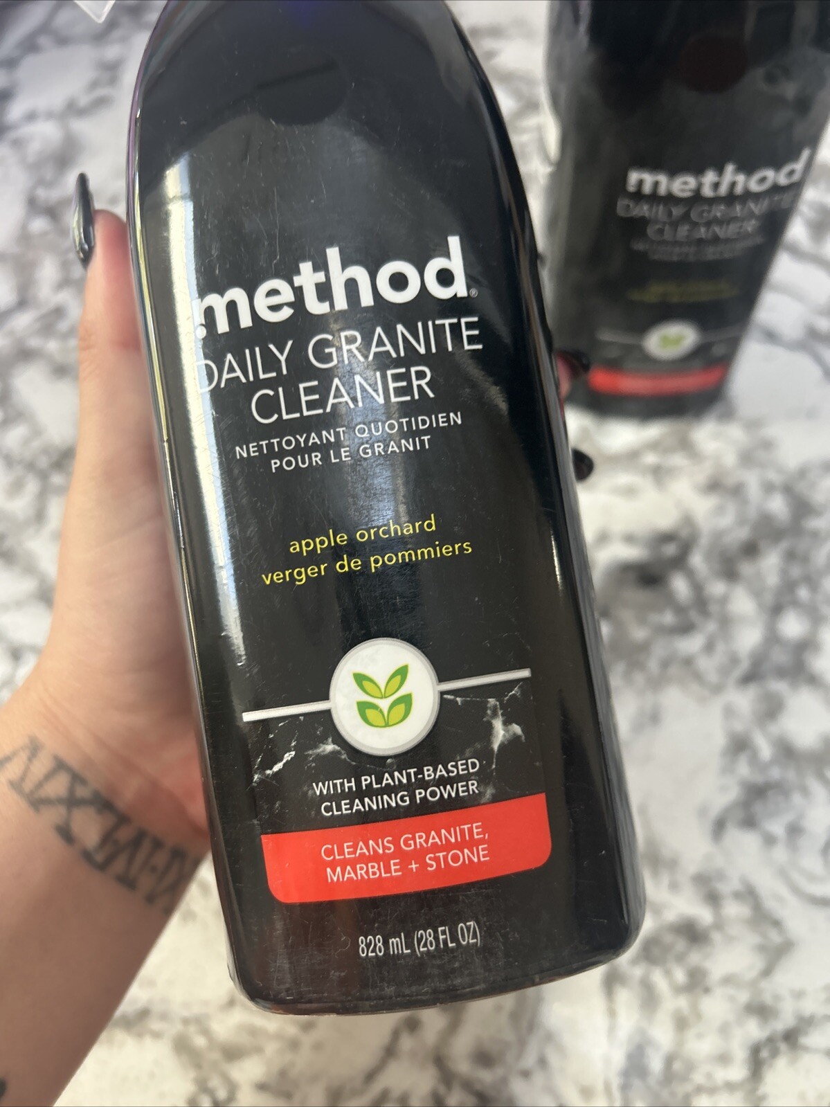2 Method Cleaner Daily Granite Plant Based Cleaner Apple Orchard Scent 28 fl oz