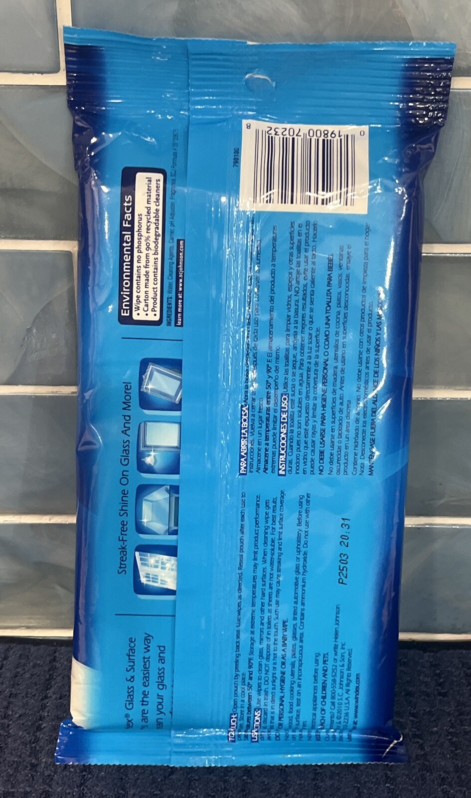 WINDEX Original Glass & Surface Wipes 28 Count Pack Windows NOS Discontinued