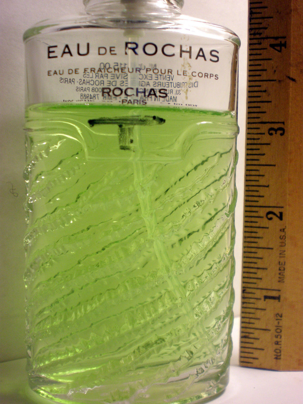 EAU DE ROCHAS EAU DE FRAICHEUR 3.4 OZ. 100 ML. 30% VOL.MADE IN FRANCE DR VINTAGE
