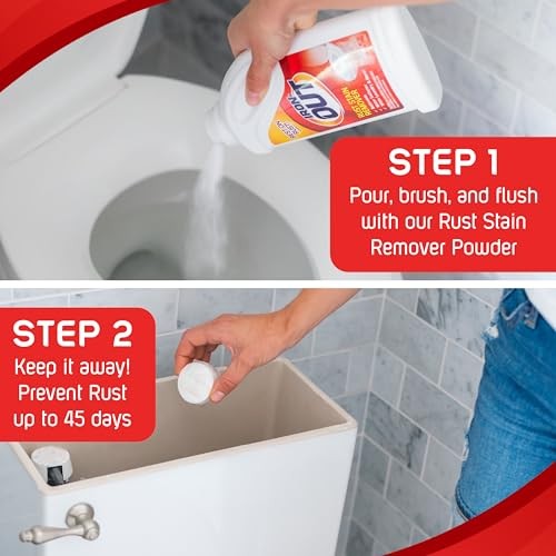 Iron OUT Automatic Toilet Bowl Cleaner, Repel Rust and Hard Water Stains with