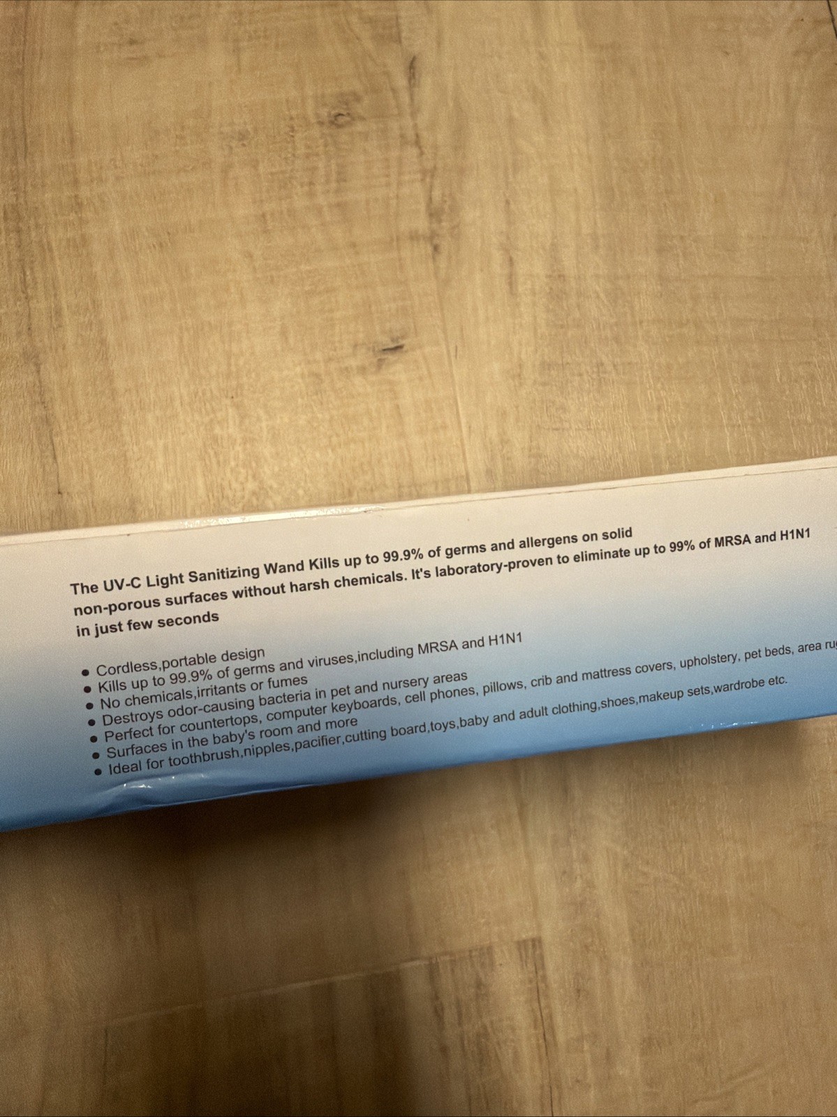 UV Sanitizing Wands Handheld Portable Sanitizing Stick For Home Cleaning