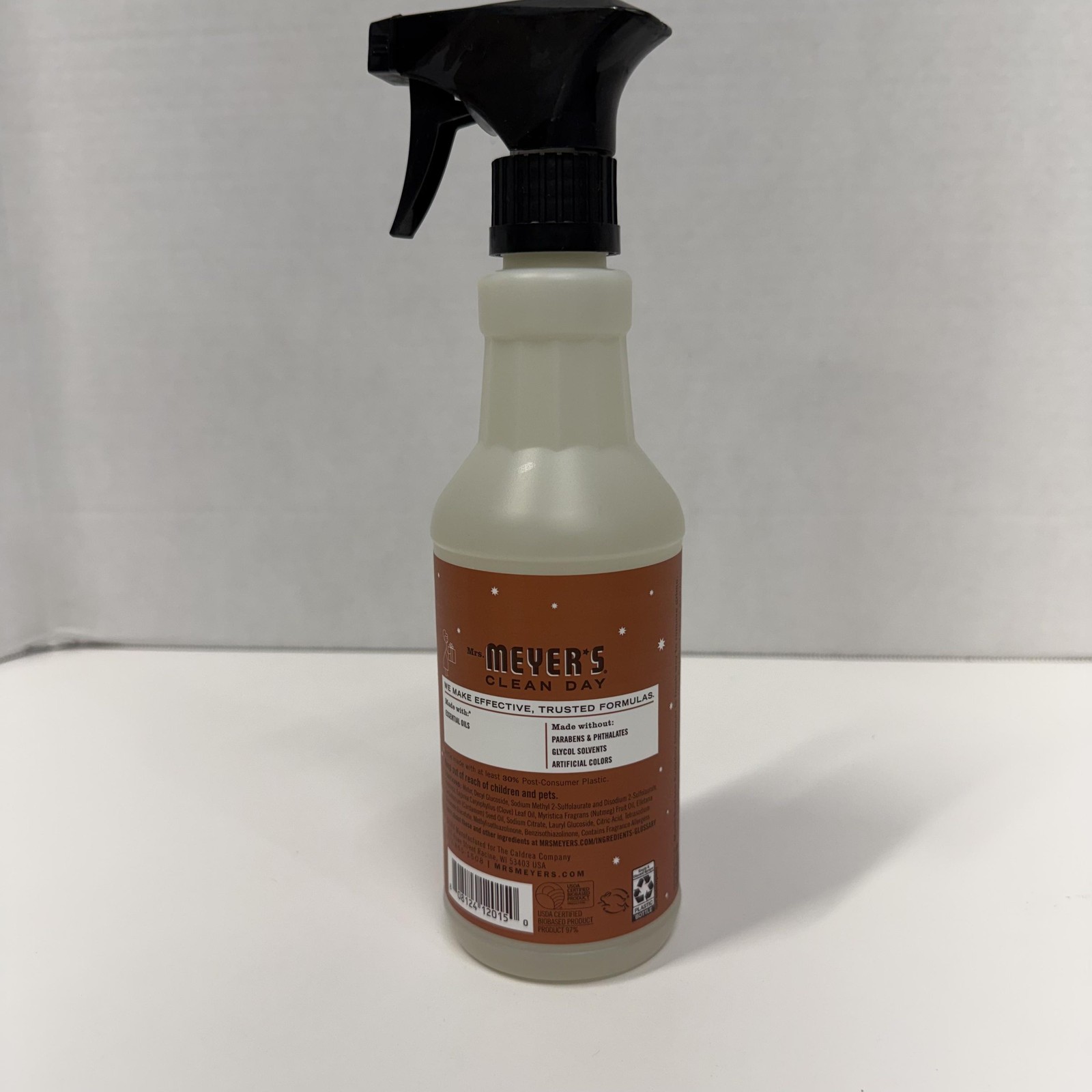 Mrs. Meyer’s Clean Day Multi-Surface Cleaner Gingerbread Brown 16 Fl Oz BrandNew