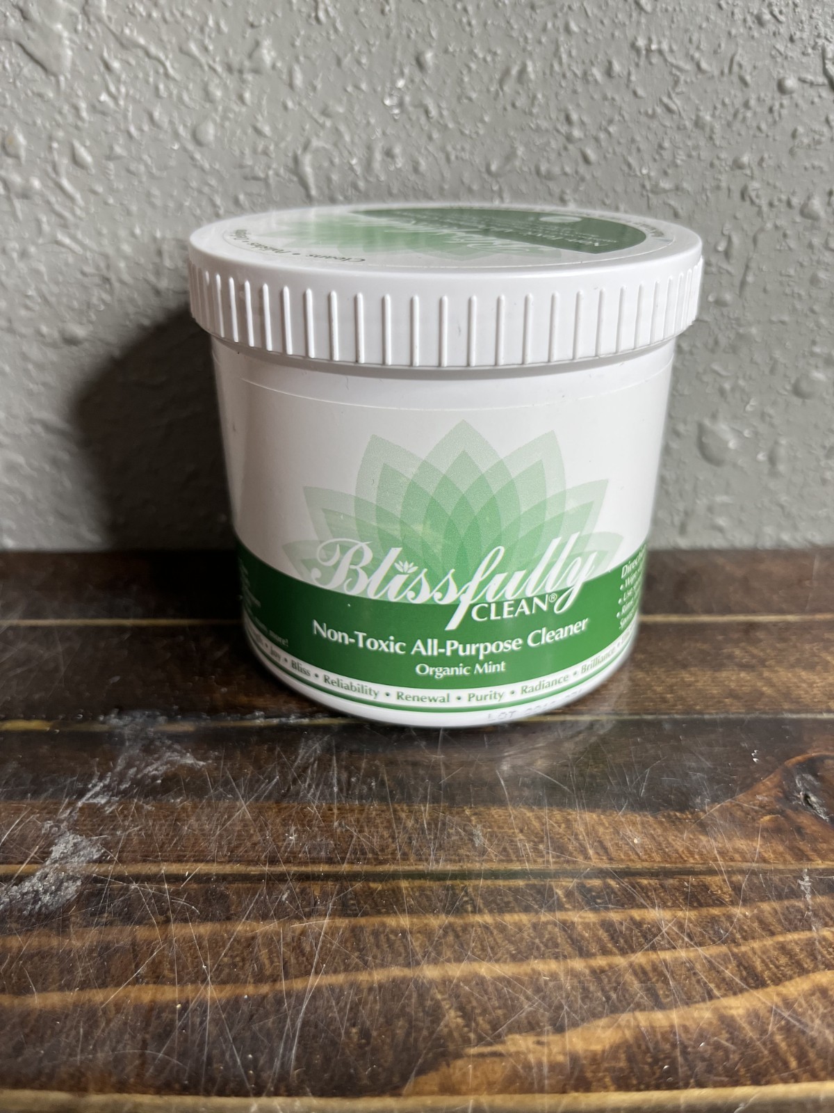 Blissfully Clean Non-Toxic All Purpose Cleaner Organic Mint Multi-Surface 17.6oz