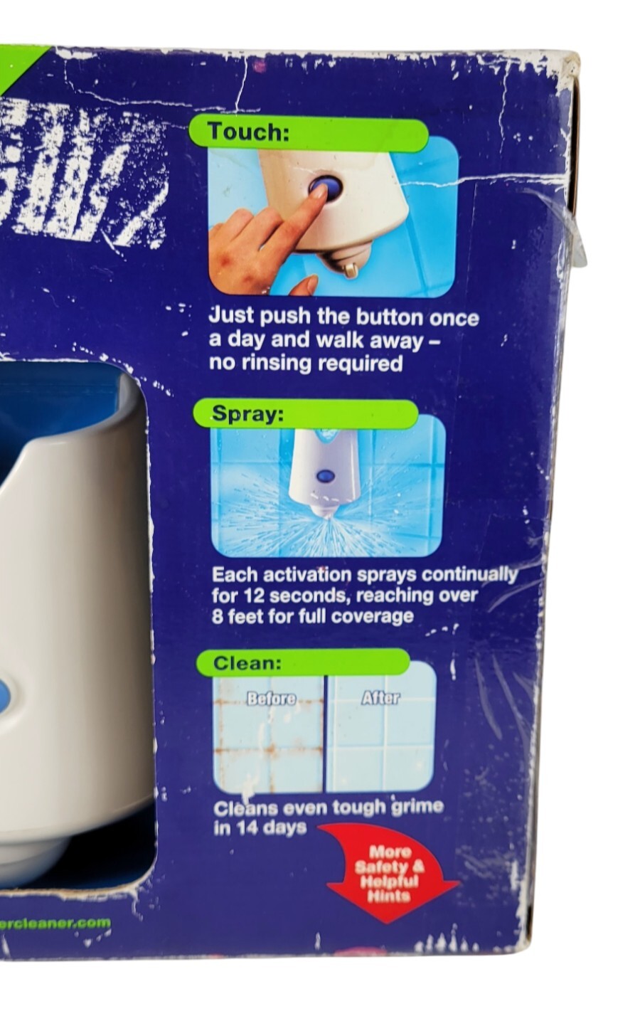 Scrubbing Bubbles 360 Degree Automatic Shower Cleaner Kit With 2 Refills New NOS