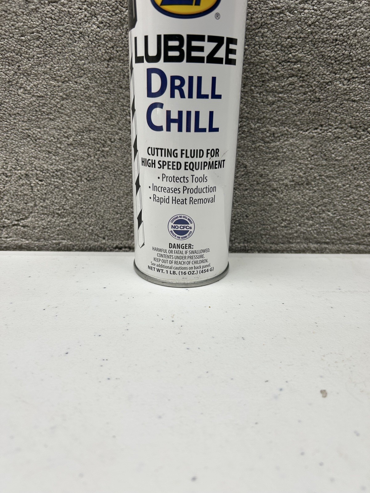 Zep Lubeze Drill Chill 16oz cutting fluid for high speed equipment