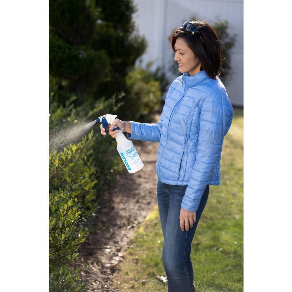32 oz. Heavy Duty Pro All Purpose Spray Bottle, Refillable Bottle with Adjustabl