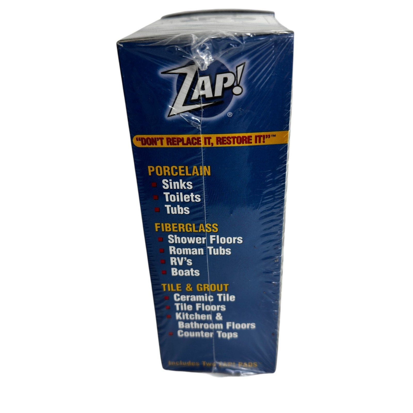 ZAP! Professional Restorer Concentrate Twin Pack 16oz each Sealed Sprayer New