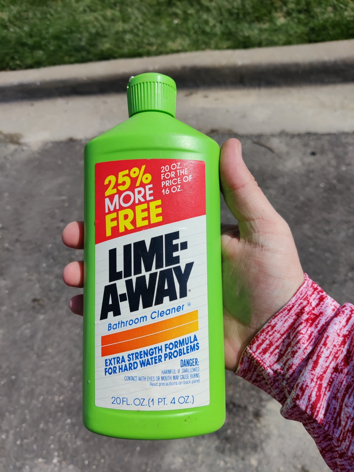 VERY RARE Lime-a-Way 1990’S 20oz Hard Water Stain Cleaner SHIPS FAST