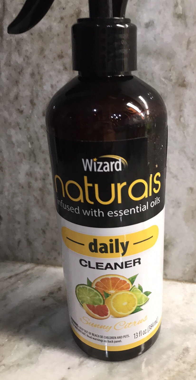 Wizard Naturals In W/Essentials Oils Daily Cleaner Sunny Citrus 13floz/384ml