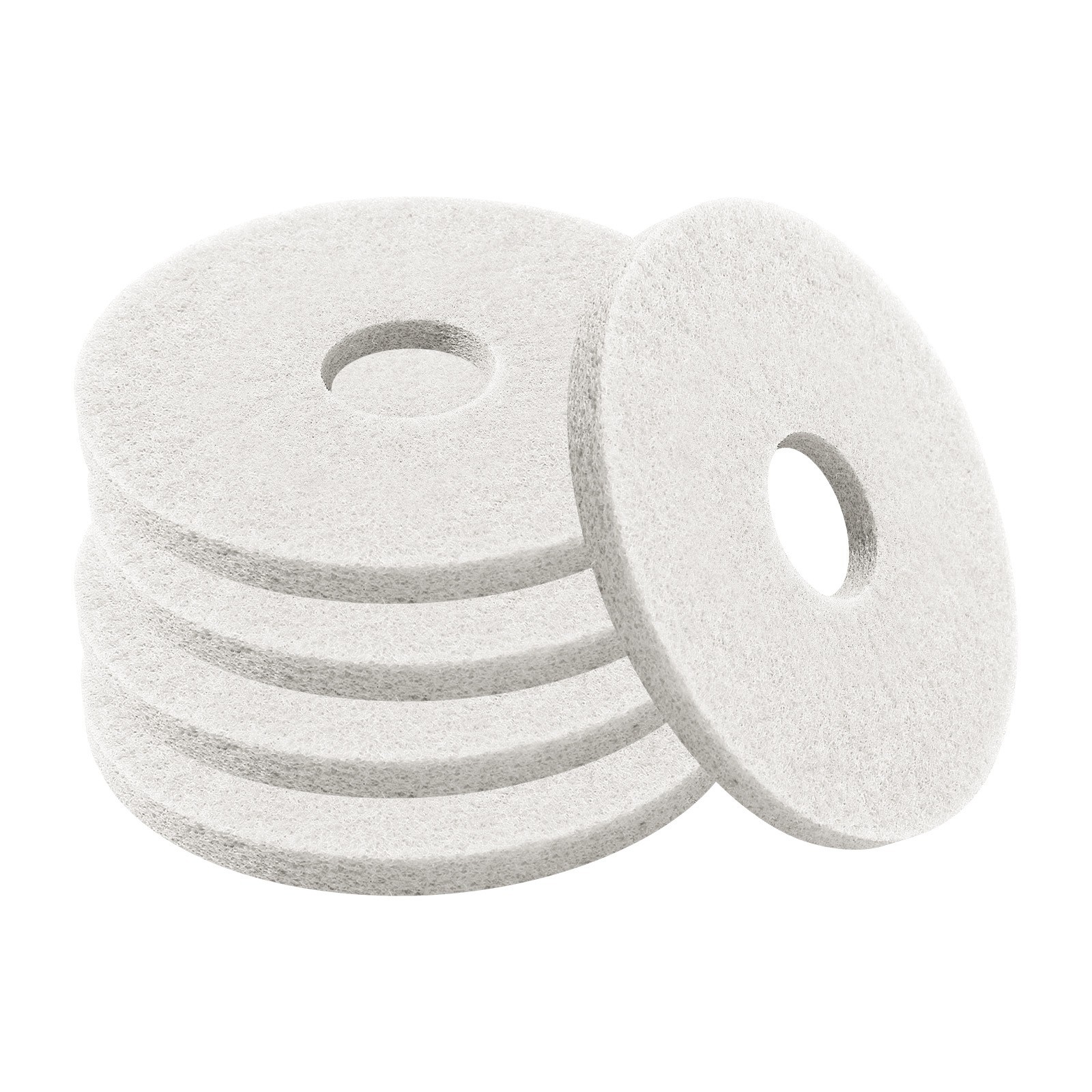 5Pcs Floor Scrubber Pads Burnishing Pads for Commercial Floor Scrubber Machine