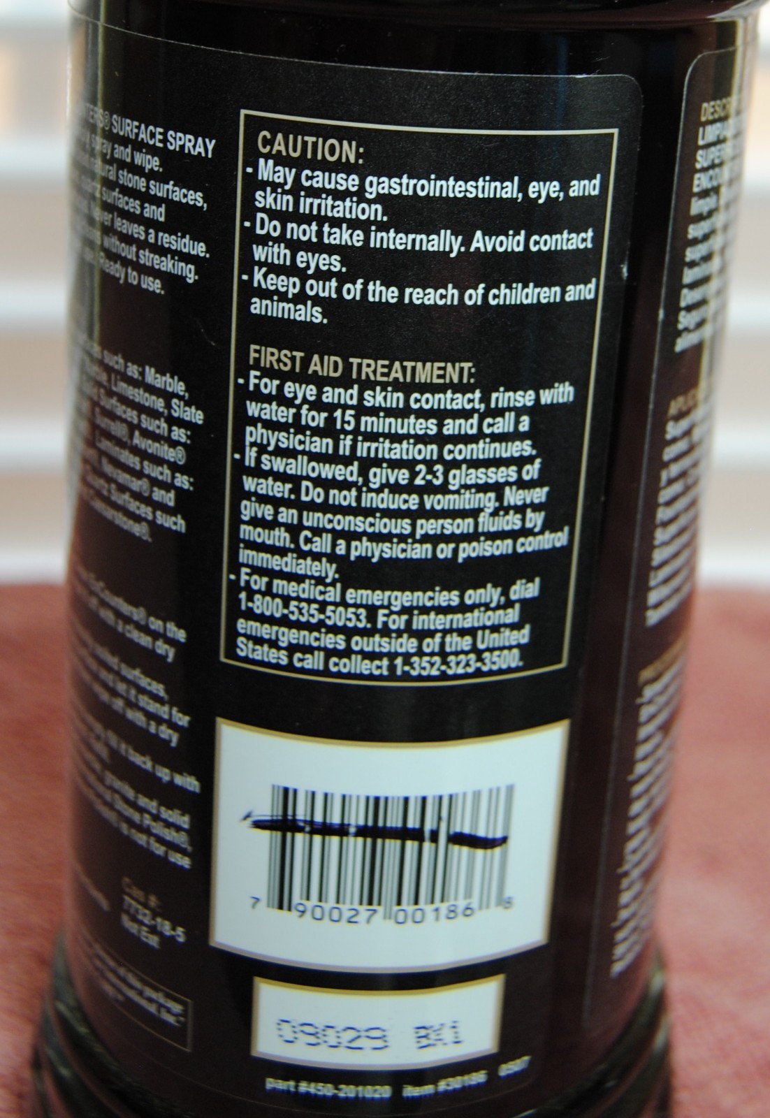 Clean EnCounters Countertop Spray Cleaner. 32 oz. Granite Marble Quartz Formica