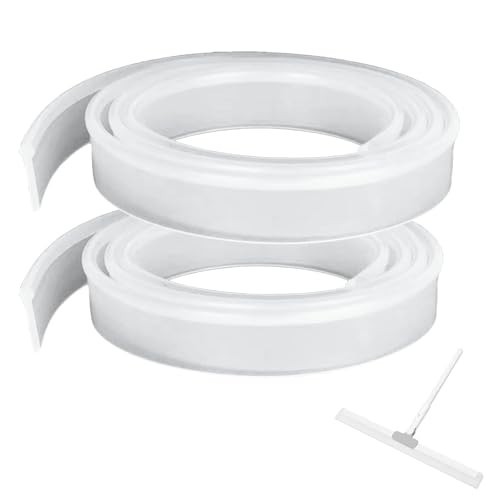 Squeegee Replacement Rubber Blades 2 Pack 41 Inch Silicone for Shower Doors