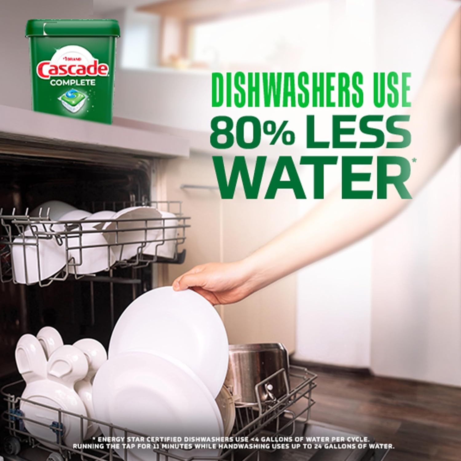 Complete Action Dishwasher Detergent Pods Fresh Scent Dishwasher Pods and