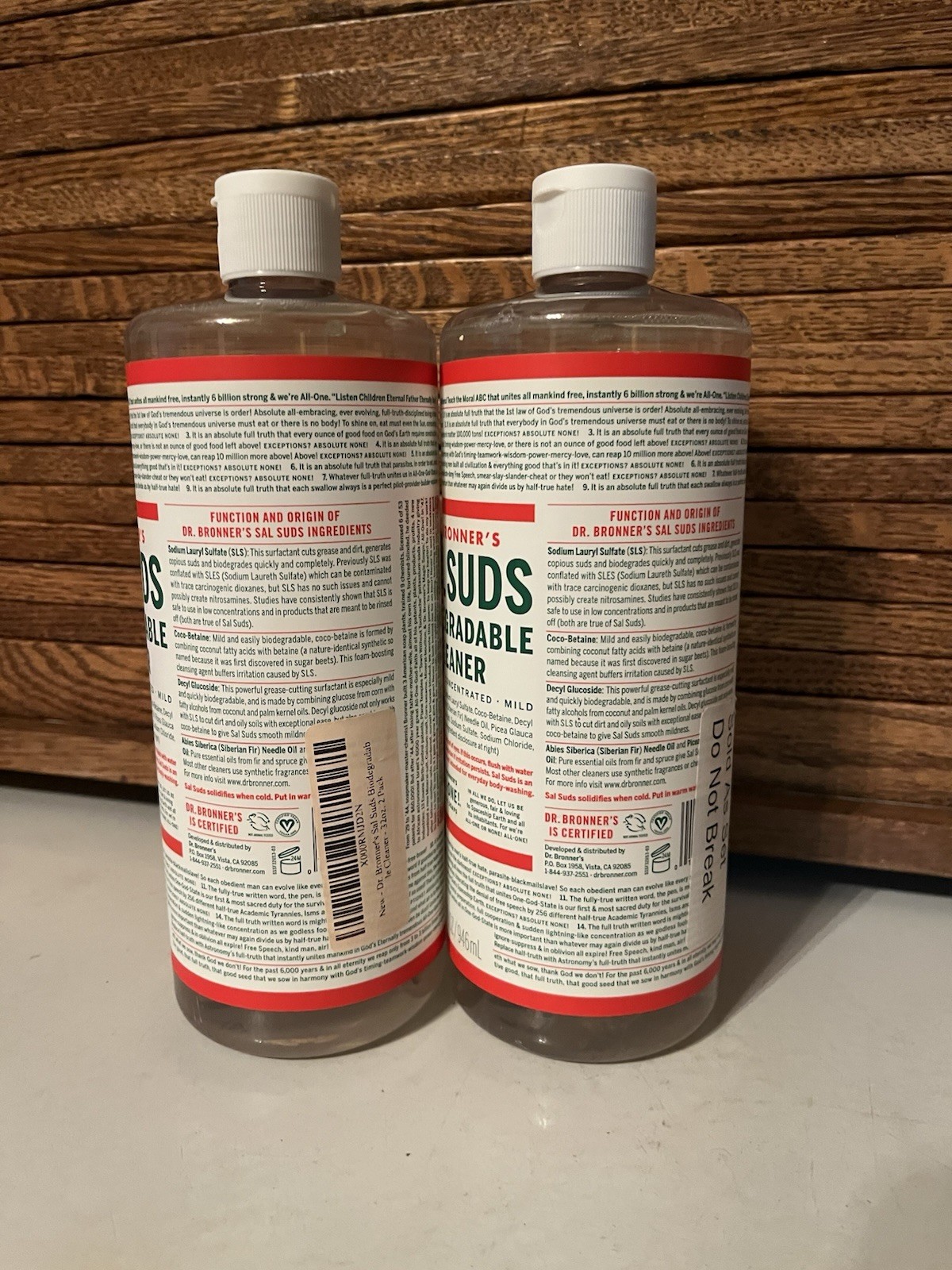 Dr. Bronner’S – Sal Suds Biodegradable Cleaner (32 Ounce) – ***2 PACK****