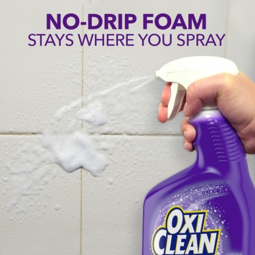 OxiClean Plus Bleach Mold and Mildew Bathroom Stain Remover 30 fl oz (Pack of 4)