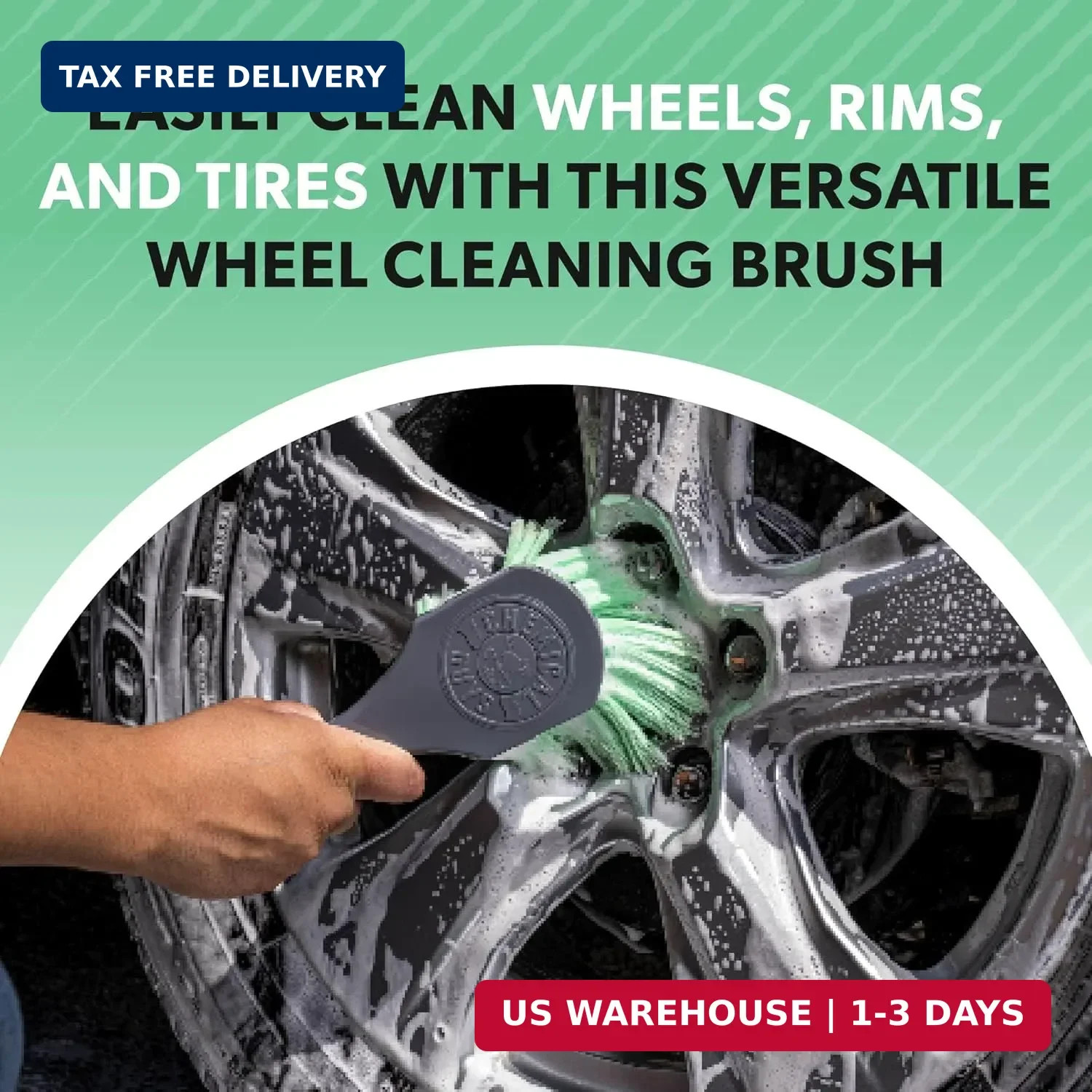 Chemical Guys Wheelie All Exterior Surface and Wheel Brush, Wheel Cleaner Brush