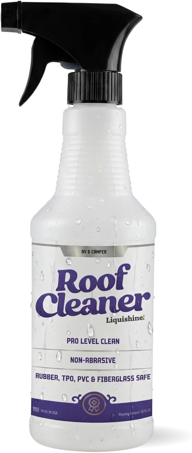 Roof Cleaner RV Roof Cleaner with UV Protection, Removes Dirt & Grime, Safe for
