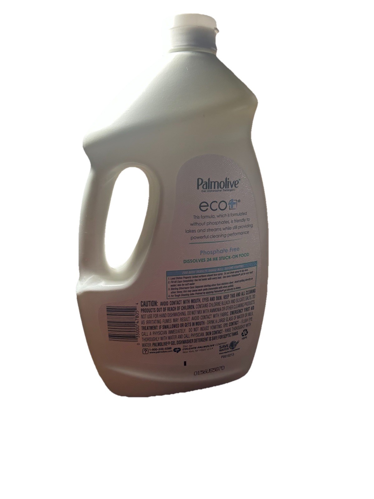 Palmolive Eco Plus Gel Dishwasher Detergent Lemon Splash 45 oz Discontinued
