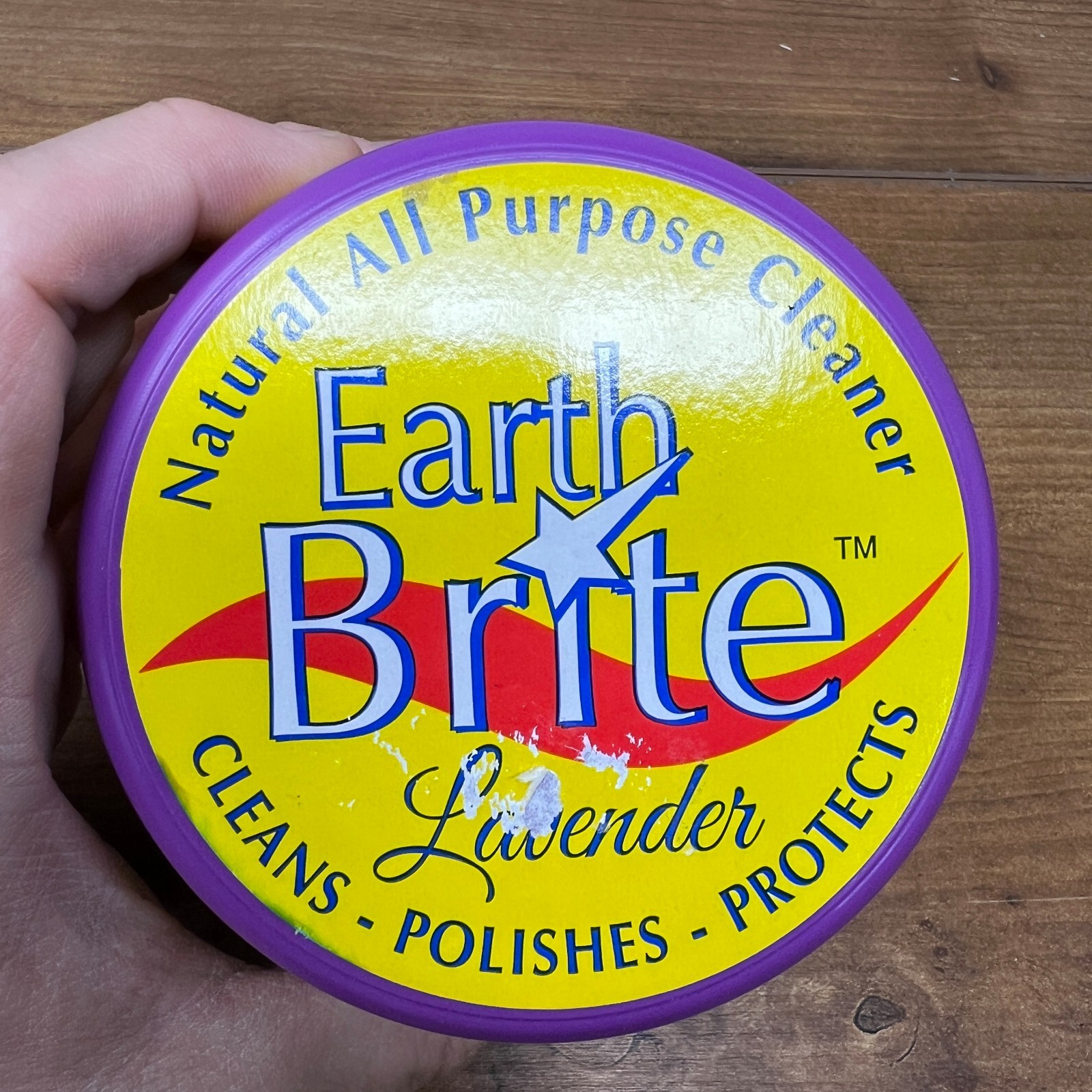 NEW Original Earth Brite Natural All Purpose Cleaner 17.5 oz Lavender France NOB