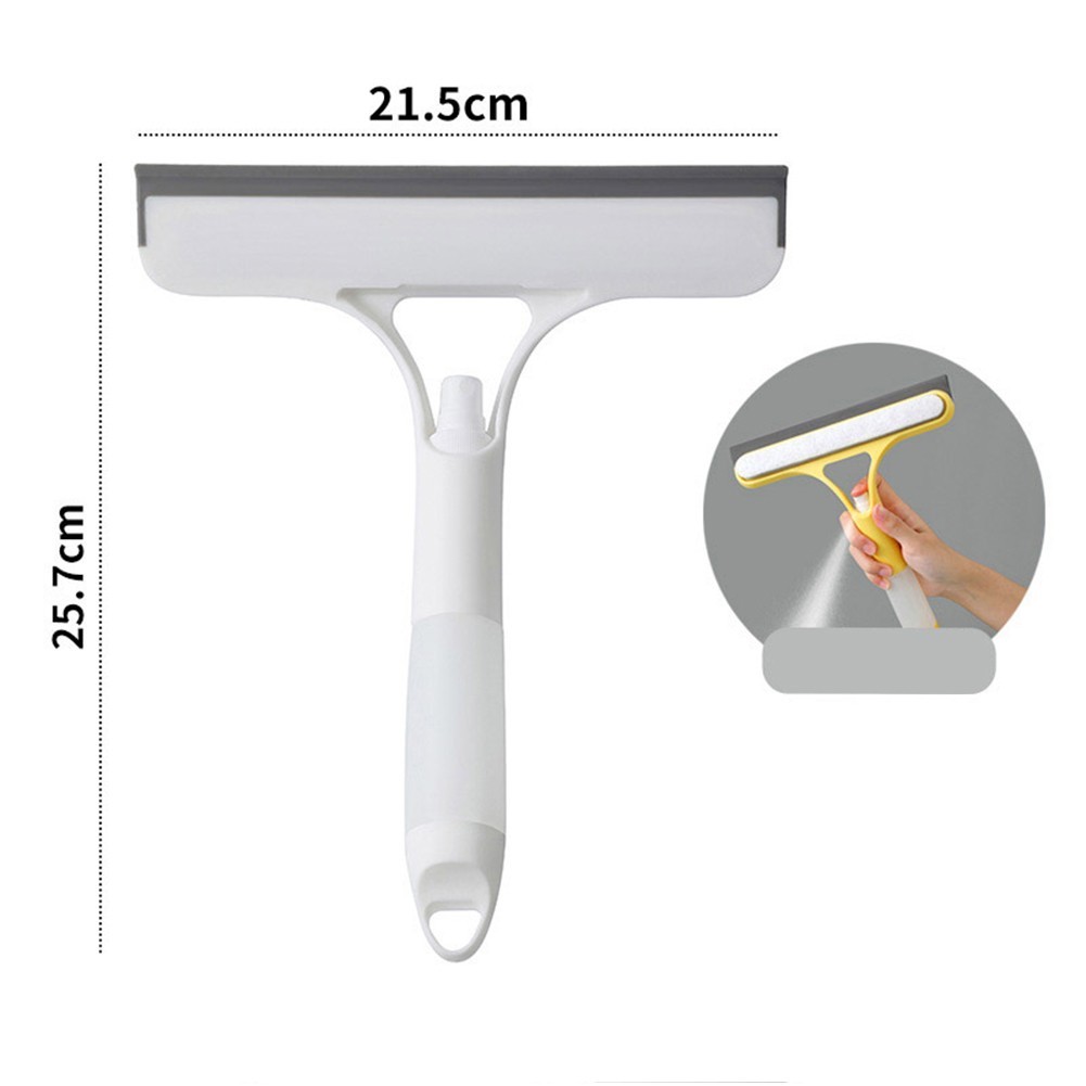 for multi Functional Glass Cleaner with Silicone Scraper for Home and Office Use